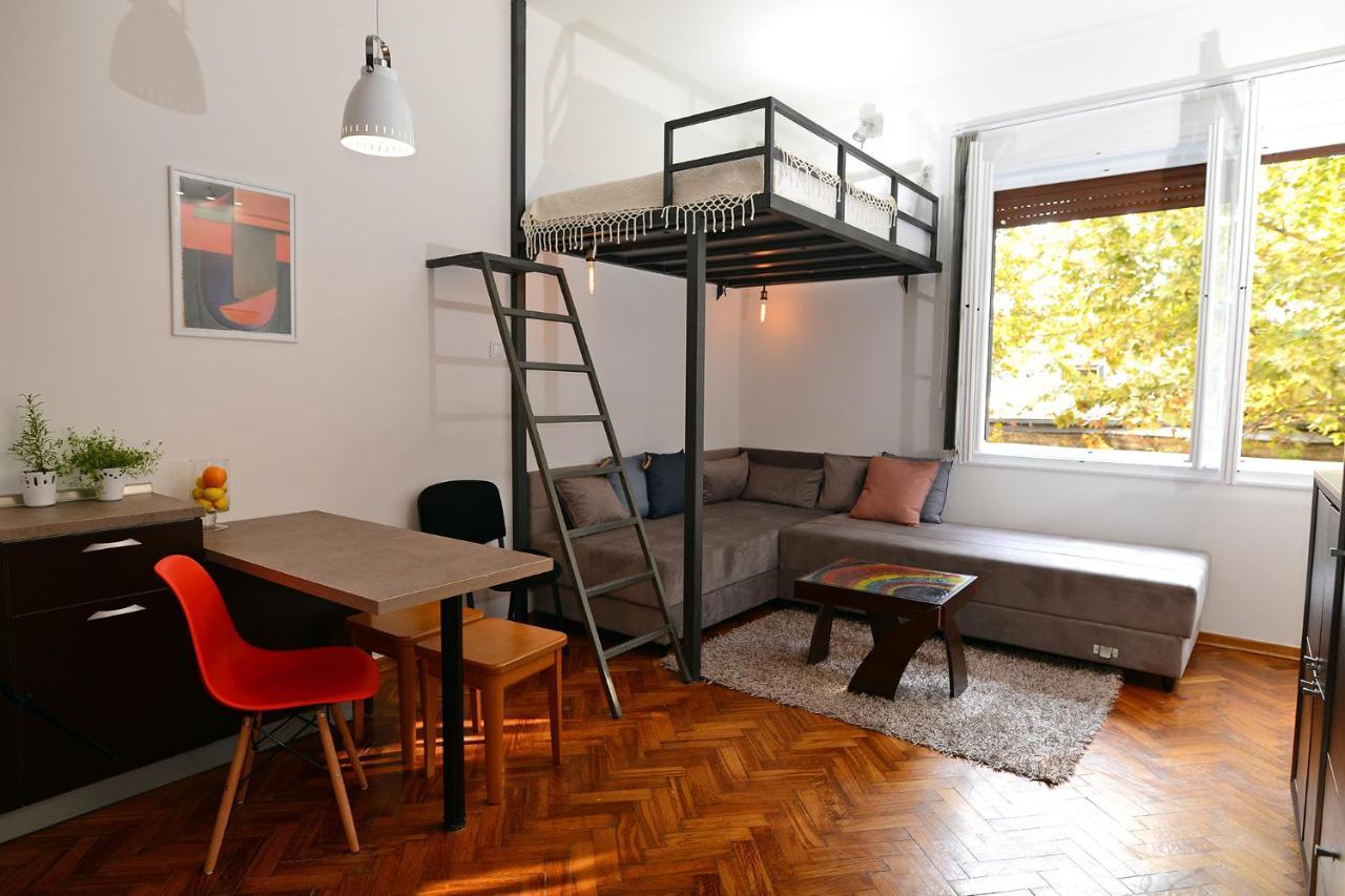 Central Spot Apartments Belgrado Esterno foto